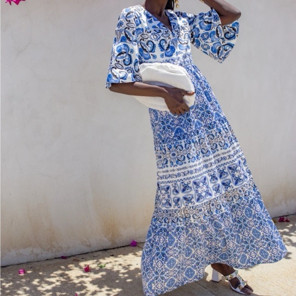 TUCKERNUCK
Majolica Tile Ginger Dress - Picture 4 of 11